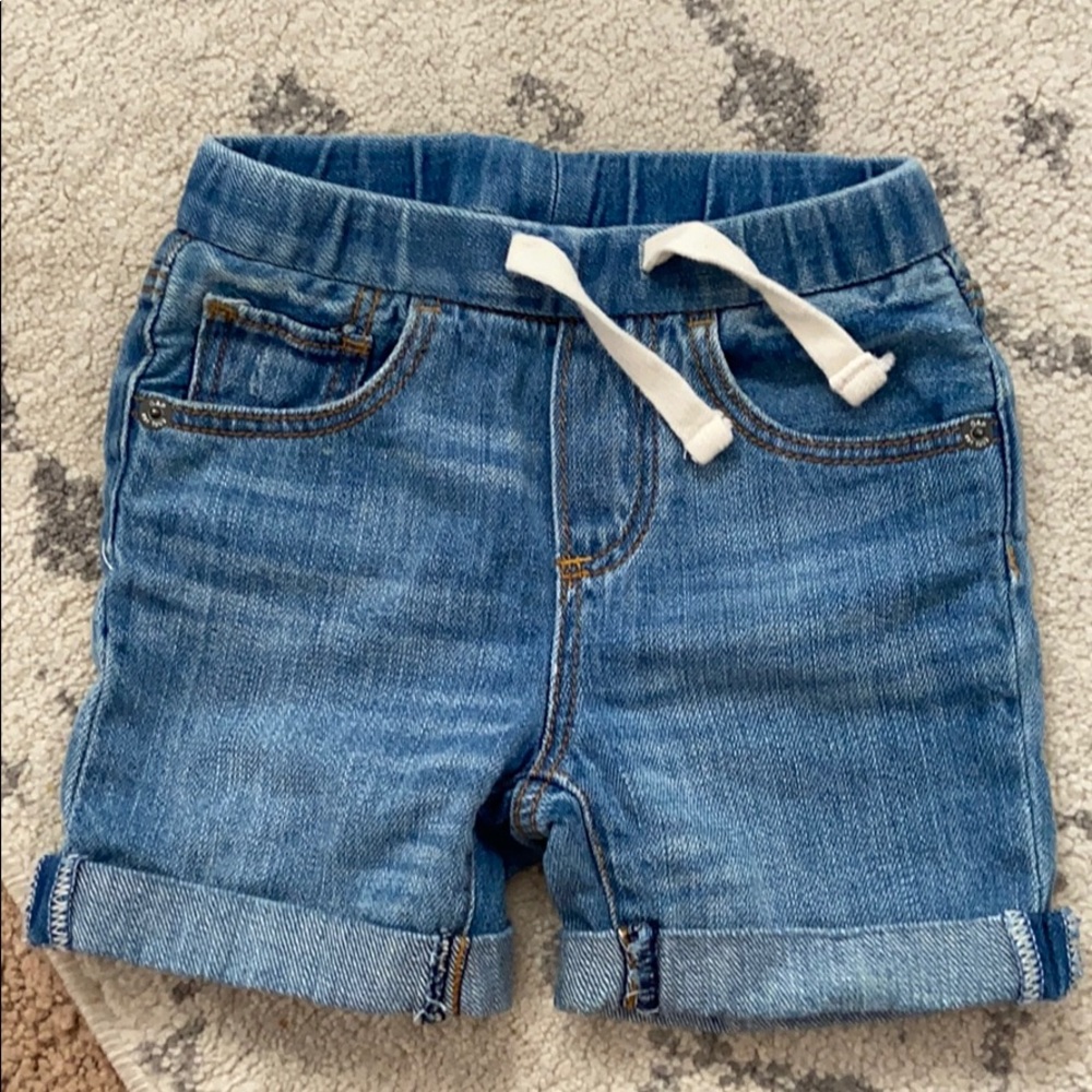 Baby Gap pull on jean shorts